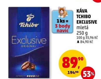 Mletá káva Tchibo Exclusive