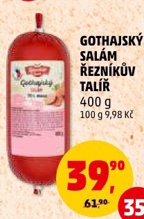 Salám Gothaj Řezníkův talíř