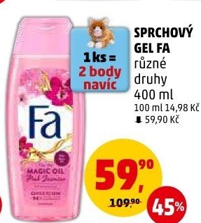 Sprchový gel Fa