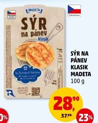 Sýr na pánev Madeta