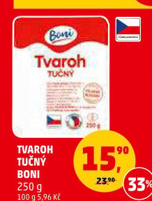 Tvaroh tučný Boni