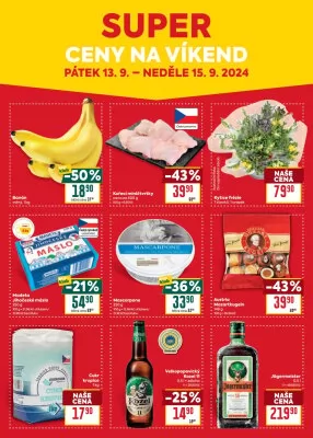 akční leták BILLA 11.9.2024-17.9.2024