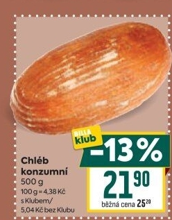 Chléb konzumní
