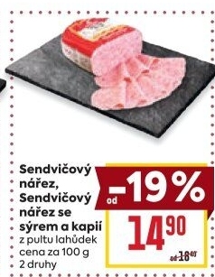 Nářez sendvičový Váhala