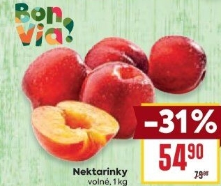 Nektarinky Billa Bonvia