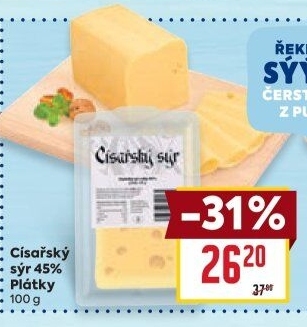 Sýr Císařský 45%