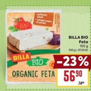 Sýr Feta Billa Bio