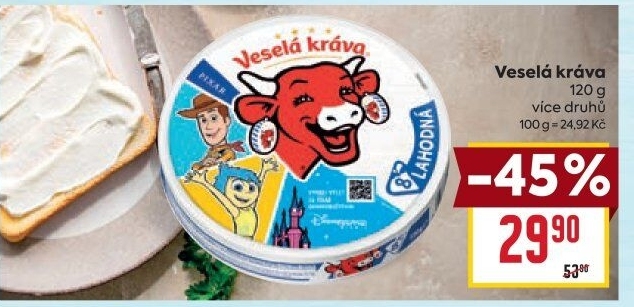Sýr tavený Veselá kráva
