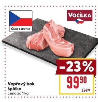 Vepřový bok špička Vocílka