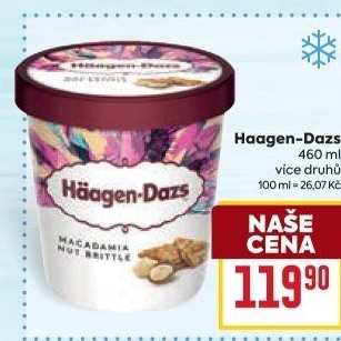 Zmrzlina v kelímku Häagen-Dazs