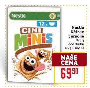 Cereálie Nestlé