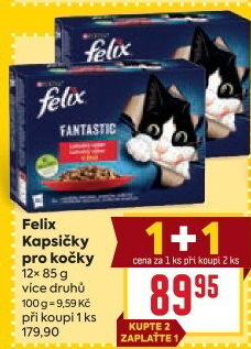 Kapsičky pro kočky Felix Purina