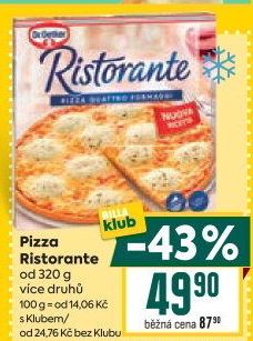 Pizza mražená Ristorante Dr. Oetker