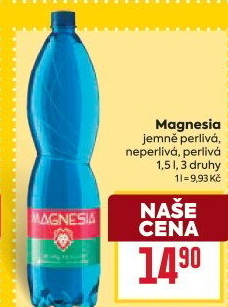Přírodní voda Magnesia