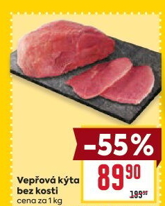 Vepřová kýta bez kosti