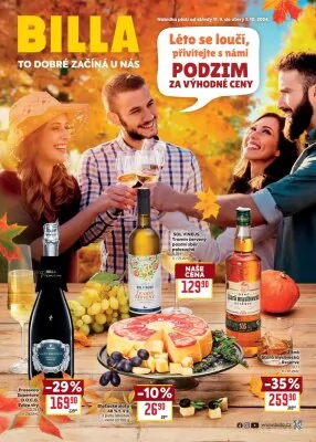 akční leták BILLA 11.9.2024-1.10.2024