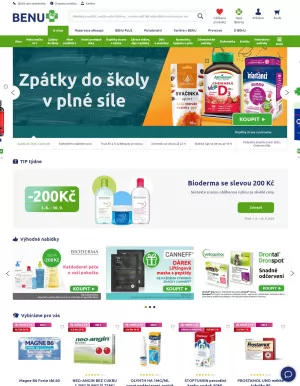 akční leták BENU Lékárna 11.9.2024-17.9.2024