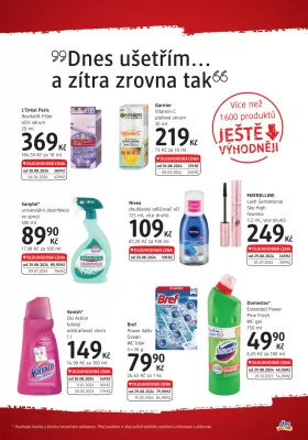 akční leták dm drogerie 12.9.2024-9.10.2024