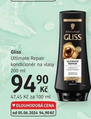 Balzám na vlasy Gliss Schwarzkopf