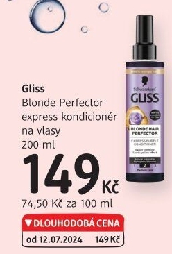 Balzám na vlasy ve spreji Expres Gliss Schwarzkopf