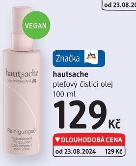 Čisticí pleťový olej Hautsache