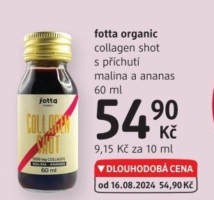 Collagen shot Fotta Organic