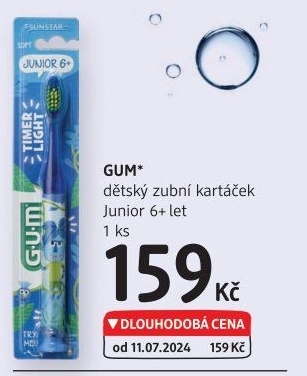 Dětský zubní kartáček GUM