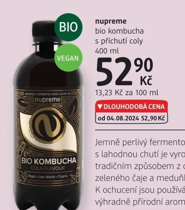 Kombucha bio Nupreme