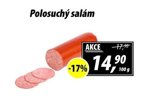 Polosuchý salám