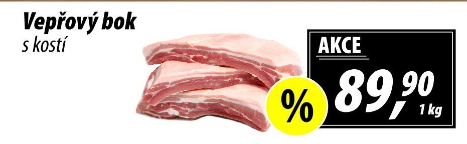 Vepřový bok s kostí