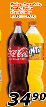 Limonáda Coca Cola