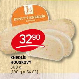 Knedlík houskový kynutý Lef