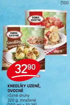 Knedlíky bramborové s uzeným masem mražené Dobrá kuchyně