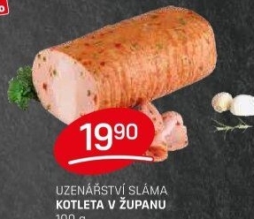 Kotleta v županu Sláma