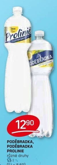 Ochucená voda Poděbradka
