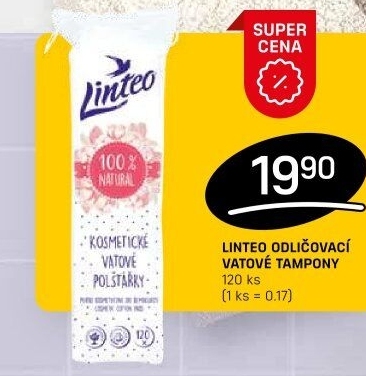 Odličovací tampony Linteo