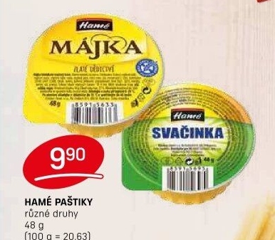 Paštiky Hamé