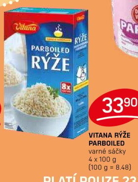 Rýže parboiled Vitana
