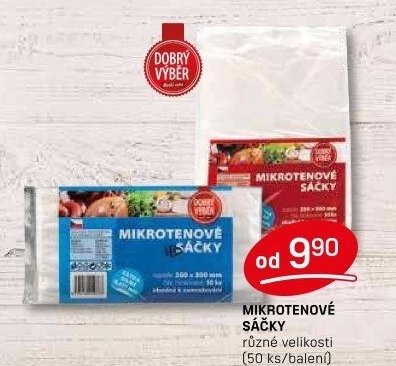Sáčky mikrotenové Dobrý Výběr