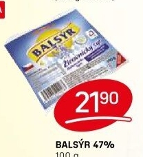 Sýr Balsýr Mlékárna Žirovnice