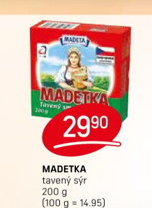 Sýr tavený smetanový Madetka