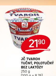 Tvaroh tučný Jihočeský Madeta
