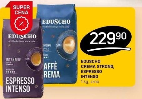 Zrnková káva Crema Strong Eduscho