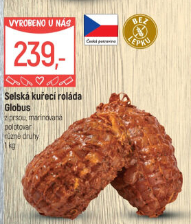 Selská kuřecí roláda Globus