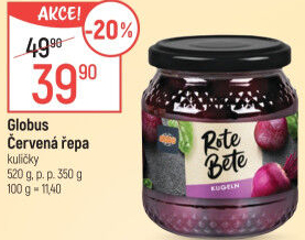 Červená řepa Globus