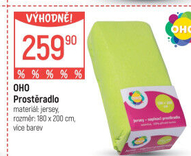 Prostěradlo OHO