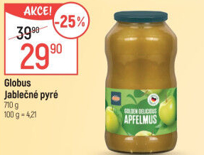 Pyré ovocné Globus