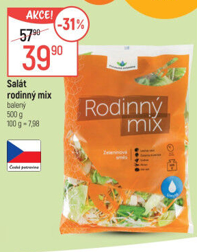 Salát rodinný mix Polabská zelenina