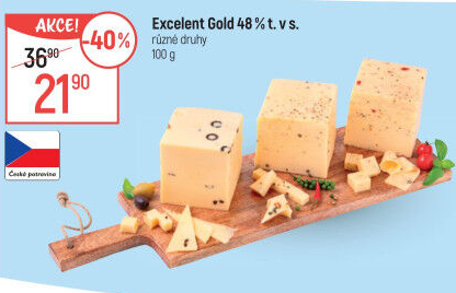 Sýr Excelent Gold 48%