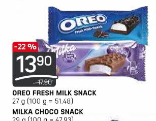 Fresh Milk snack Oreo